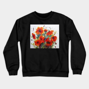 Dancers in Crimson Crewneck Sweatshirt